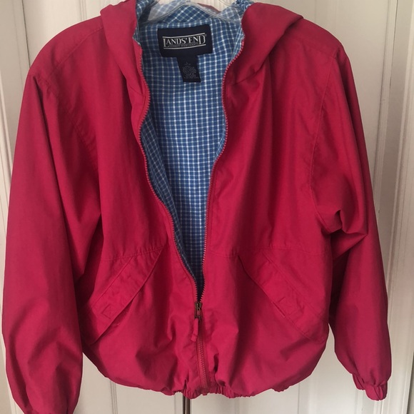 Lands’End Girl’s Light-Weight Jacket - Picture 3 of 4